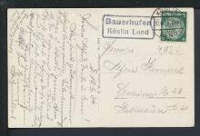 Ansichtskarte Bauerhufen Chłopy Kr. Köslin Koszalin Ostgebiete Polen Pommern