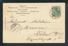 Ansichtskarte Markirch Elsass Frankreich St Didler Grenze Schreibfehler Cöln Köln