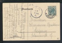 Ansichtskarte Aussee Steiermark Österreich Kirchengasse Leipzig Sachsen 1907