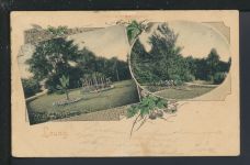 Ansichtskarte Louny Tschechien Wuppertal Elberfeld NRW KuK 1903