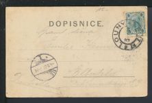 Ansichtskarte Louny Tschechien Wuppertal Elberfeld NRW KuK 1903