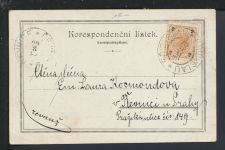 Litho Ansichtskarte Zamek Tschechien Prag 1899