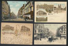 Prag Tschechien Sammlung von 13 alten fast nur Litho Ansichtskarten aus Nachlass