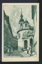Prag Tschechien Sammlung von 13 alten fast nur Litho Ansichtskarten aus Nachlass