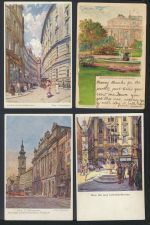 Wien Österreich tolle Sammlung von 33 oft guten alten Ansichtskarten aus Nachlass