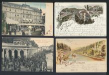 Karlsbad Tschechien schöne Sammlung von 16 alten Ansichtskarten aus Nachlass incl