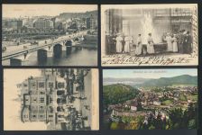 Karlsbad Tschechien schöne Sammlung von 16 alten Ansichtskarten aus Nachlass incl