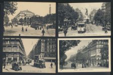 Oft Impessionismus Paris Frankreich tolle Sammlung von 96 alten Ansichtskarten aus