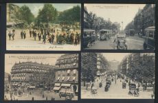 Oft Impessionismus Paris Frankreich tolle Sammlung von 96 alten Ansichtskarten aus