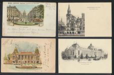 Oft Impessionismus Paris Frankreich tolle Sammlung von 96 alten Ansichtskarten aus