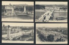 Oft Impessionismus Paris Frankreich tolle Sammlung von 96 alten Ansichtskarten aus