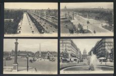 Oft Impessionismus Paris Frankreich tolle Sammlung von 96 alten Ansichtskarten aus