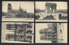 Oft Impessionismus Paris Frankreich tolle Sammlung von 96 alten Ansichtskarten aus