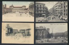 Italien Sammlung von 57 alten oft guten Ansichtskarten aus Nachlass