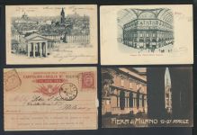 Italien Sammlung von 57 alten oft guten Ansichtskarten aus Nachlass