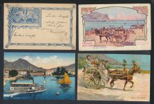 Italien Sammlung von 57 alten oft guten Ansichtskarten aus Nachlass