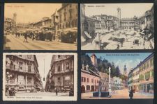 Italien Sammlung von 57 alten oft guten Ansichtskarten aus Nachlass