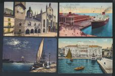 Italien Sammlung von 57 alten oft guten Ansichtskarten aus Nachlass