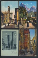 Italien Sammlung von 57 alten oft guten Ansichtskarten aus Nachlass