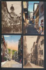 Italien Sammlung von 57 alten oft guten Ansichtskarten aus Nachlass