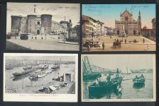 Italien Sammlung von 57 alten oft guten Ansichtskarten aus Nachlass