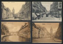 Douai Frankreich kleine Sammlung von 13 alten oft guten Ansichtskarten aus Nachlass