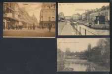 Douai Frankreich kleine Sammlung von 13 alten oft guten Ansichtskarten aus Nachlass