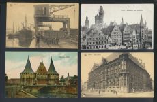 Gent Gand Belgien Sammlung von 51 alten oft guten Ansichtskarten aus Nachlass