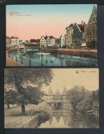 Gent Gand Belgien Sammlung von 51 alten oft guten Ansichtskarten aus Nachlass