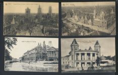 Gent Gand Belgien Sammlung von 51 alten oft guten Ansichtskarten aus Nachlass