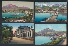 Luzern Schweiz Sammlung von 29 alten Ansichtskarten aus Nachlass