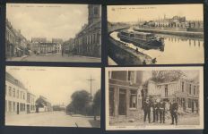 La Bassee Frankreich Sammlung von 10 oft guten alten Ansichtskarten aus Nachlass