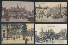 Lille Frankreich gute Sammlung von 51 oft guten alten Ansichtskarten Nachlass incl