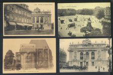 Lille Frankreich gute Sammlung von 51 oft guten alten Ansichtskarten Nachlass incl