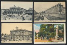 Lille Frankreich gute Sammlung von 51 oft guten alten Ansichtskarten Nachlass incl