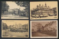 Lille Frankreich gute Sammlung von 51 oft guten alten Ansichtskarten Nachlass incl