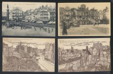 Lille Frankreich gute Sammlung von 51 oft guten alten Ansichtskarten Nachlass incl