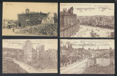 Lille Frankreich gute Sammlung von 51 oft guten alten Ansichtskarten Nachlass incl