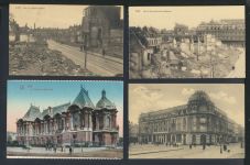 Lille Frankreich gute Sammlung von 51 oft guten alten Ansichtskarten Nachlass incl