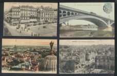 Frankreich inter. Sammlung von 32 oft guten alten Ansichtskarten aus Nachlass mit