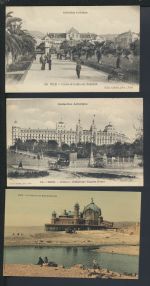 Nice Nizza Frankrecih inter. Sammlung von 28 alten Ansichtskarten aus Nachlass