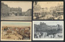 Saint Quentin Frankreich Sammlung von 24 oft guten alten Ansichtskarten a. Nachlass