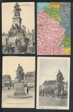 Saint Quentin Frankreich Sammlung von 24 oft guten alten Ansichtskarten a. Nachlass