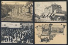 Luxemburg Sammlung von 13 oft guten alten Ansichtskarten aus Nachlass