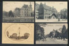 Frankreich Mülhausen Elsass inter. Sammlung 12 alte Ansichtskarten Nachlass