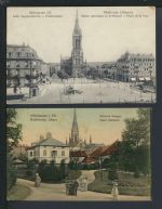 Frankreich Mülhausen Elsass inter. Sammlung 12 alte Ansichtskarten Nachlass