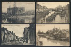 Vouziers Frankreich inter. Sammlung von 6 alten Ansichtskarten aus Nachlass