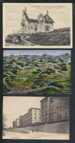 Saarburg in Lothringen Frankreich Sammlung von 9 alten Ansichtskarten aus Nachlass