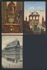 Strassburg Elsass Frankreich gute Sammlung 57 alte Ansichtskarten Lithos und mehr