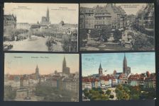 Strassburg Elsass Frankreich gute Sammlung 57 alte Ansichtskarten Lithos und mehr